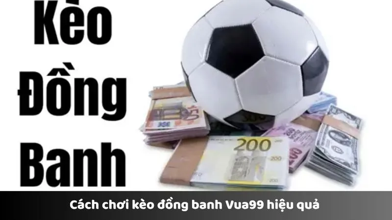 Cách chơi kèo đồng banh Vua99 hiệu quả