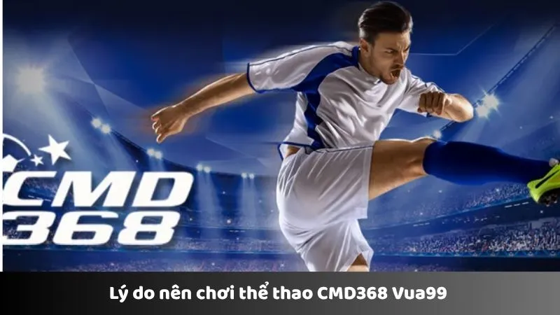 Lý do nên chơi thể thao CMD368 Vua99