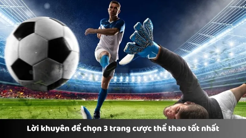 Lời khuyên để chọn 3 trang cược thể thao tốt nhất