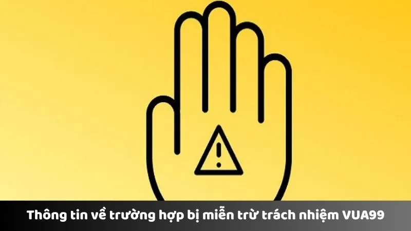 Thông tin về vai trò của chính sách miễn trừ trách nhiệm VUA99